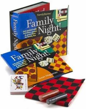 Hardcover Family Night!: Jam-Packed with Activities, Games & Great Ideas for Family Fun [With Dice and Deck of Cards and Checkers and Colorful Game Canvas and K Book
