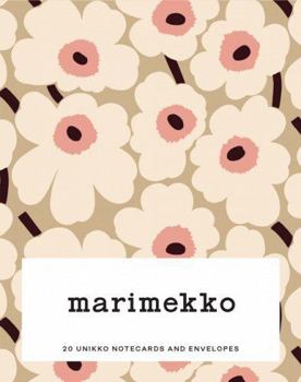 Marimekko Notes (Pastels): 20 Unikko Notecards & Envelopes