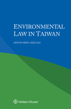 Paperback Environmental Law in Taiwan Book