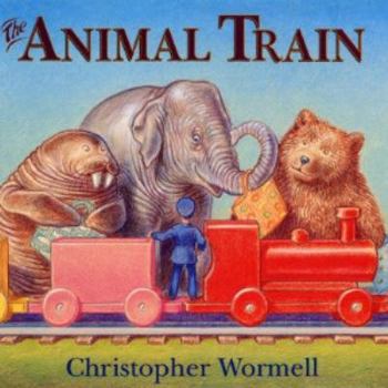 Hardcover The Animal Train Book