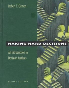 Hardcover Making Hard Decisions: An Introduction to Decision Analysis Book
