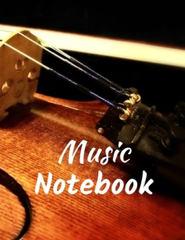 Paperback Music Notebook: Blank Music Notebook: for musicians, composers, students, and educators (8.5x11), 110 pages 13 stave per page Book