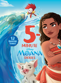 Hardcover 5-Minute Moana Stories Book