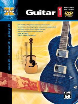 Paperback Alfred's Max Guitar, Bk 1: See It * Hear It * Play It, Book & DVD [With DVD] Book