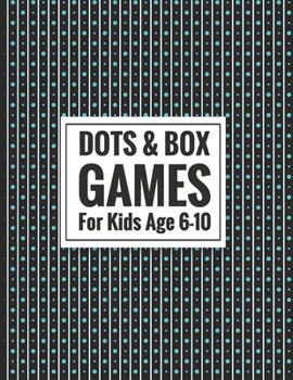 Paperback Dots & Box Games For Kids Age 6-10: Pen and Paper Game - Traveling & Holidays game book - 2 Player Activity Book - Toe Dots and Boxes game with a scor Book