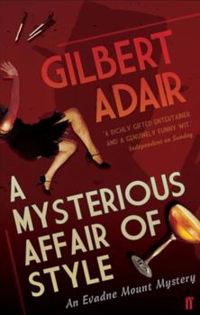 Paperback A Mysterious Affair of Style. Gilbert Adair Book
