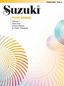 Paperback Suzuki Flute School Piano Acc., Volume 5 (International), Vol 5: Piano Acc. Book