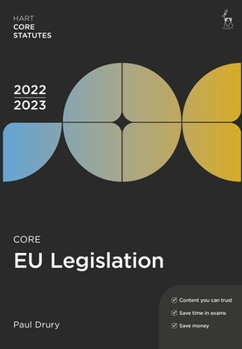 Paperback Core EU Legislation 2022-23 Book