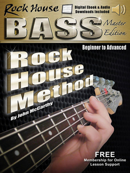 Paperback Rock House Bass Guitar Master Edition Complete: Beginner - Advanced Book