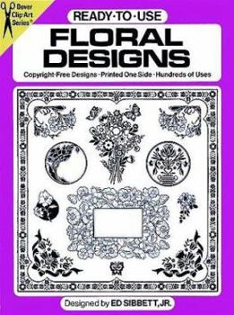 Paperback Ready-To-Use Floral Designs Book