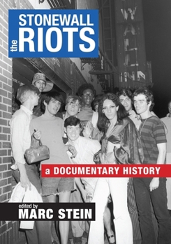 Paperback The Stonewall Riots: A Documentary History Book