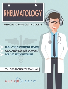 Paperback Rheumatology - Medical School Crash Course Book