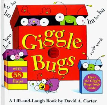 Hardcover Giggle Bugs: A Lift-And-Laugh Book