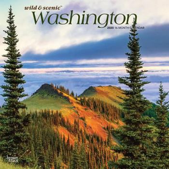 Calendar Washington Wild & Scenic 2020 Square Book