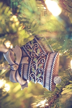 Paperback Christmas tree notebook - achieve your goals, perfect 120 lined pages #5 Book