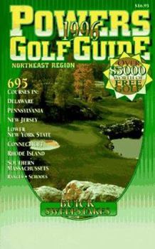 Paperback Powers 1996 Northeast Regional Golf Guide Book