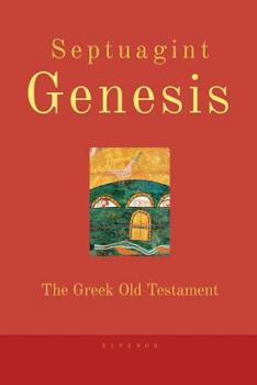 Paperback Septuagint Genesis: The Greek Old Testament Book