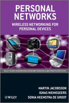 Hardcover Personal Networks: Wireless Networking for Personal Devices Book