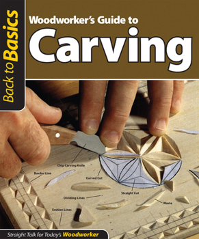 Woodworker's Guide to Carving: Straight Talk for Today's Woodworker (Back to Basics)