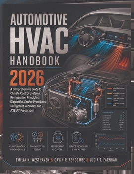 Automotive HVAC Handbook 2026: A Comprehensive Guide to Climate Control Systems, Refrigeration Principles, Diagnostics, Service Procedures, Refrigerant Recovery, and ASE A7 Preparation