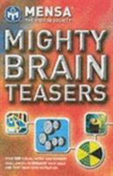 Paperback Mensa Mighty Brain Teasers Book
