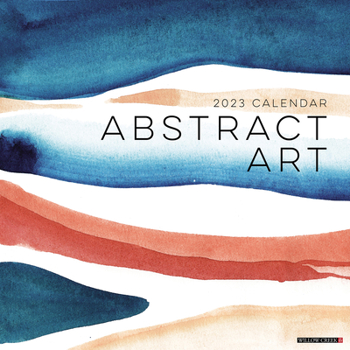 Calendar Abstract Art 2023 Wall Calendar Book
