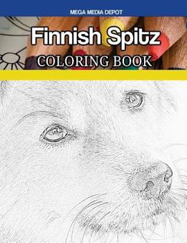 Finnish Spitz Coloring Book