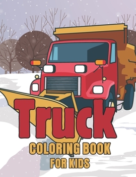 Paperback Truck Coloring Book for Kids Book