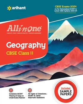 Paperback All In One Class 11th Geography for CBSE Exam 2024 Book