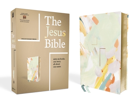 Imitation Leather The Jesus Bible, ESV Edition, Leathersoft, Multi-Color/Teal Book
