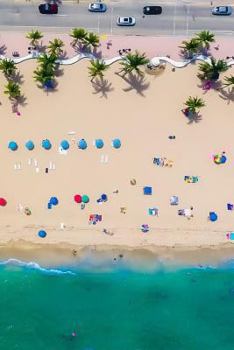 Paperback Fort Lauderdale Florida Beach Vacation: 150 Page Lined 6 X 9 Notebook/Diary/Journal Book