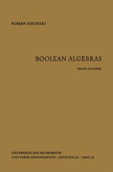Paperback Boolean Algebras Book