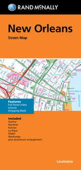 Loose Leaf Rand McNally Folded Map: New Orleans Street Map Book