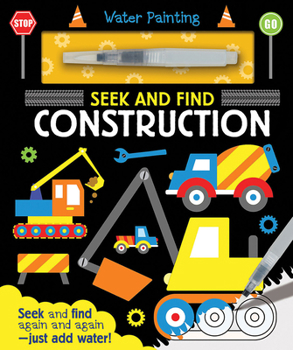 Hardcover Seek and Find Construction Book