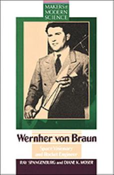 Hardcover Wernher Von Braun: Space Visionary and Rocket Engineer Book