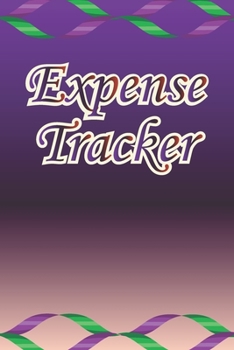 Paperback Expense Tracker Book