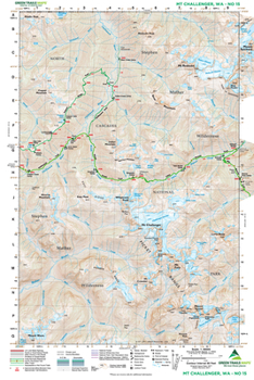 Map Mount Challenger, Wa No. 15 Book