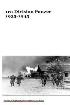 Paperback 1ra Division Panzer 1935-1945 [Spanish] Book