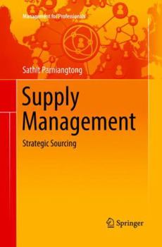 Paperback Supply Management: Strategic Sourcing Book