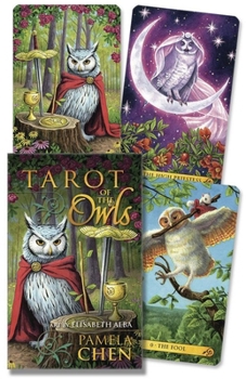 Cards Tarot of the Owls Mini Deck Book