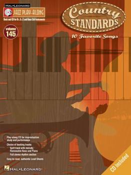 Country Standards - Jazz Play-Along Volume 145 (Book/CD Pkg) - Book #145 of the Jazz Play-Along