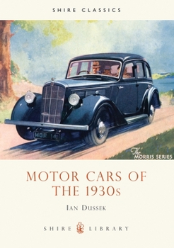 Paperback Motor Cars of the 1930's Book