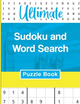 Paperback Ultimate Sudoku and Word Search Puzzle Book: Large Print Book for Adults - Helps Manage Stress Book