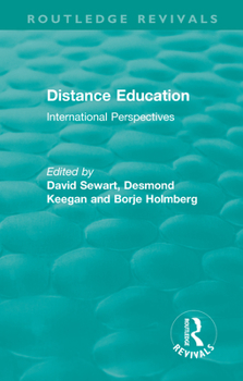 Paperback Distance Education: International Perspectives Book