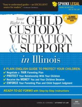 Paperback Child Custody, Visitation and Support in Illinois Book
