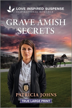 Paperback Grave Amish Secrets [Large Print] Book