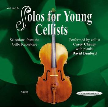 Audio CD Solos for Young Cellists, Vol 6: Selections from the Cello Repertoire Book