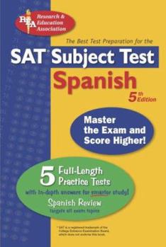Paperback SAT Subject Test Spanish: The Best Test Preparation for the SAT Subject Test Book