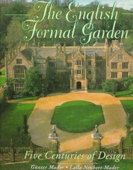 Hardcover English Formal Garden Five Centuries Book