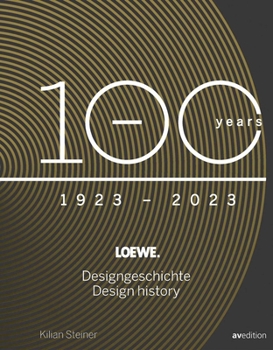 Hardcover Loewe. 100 Years Design History Book